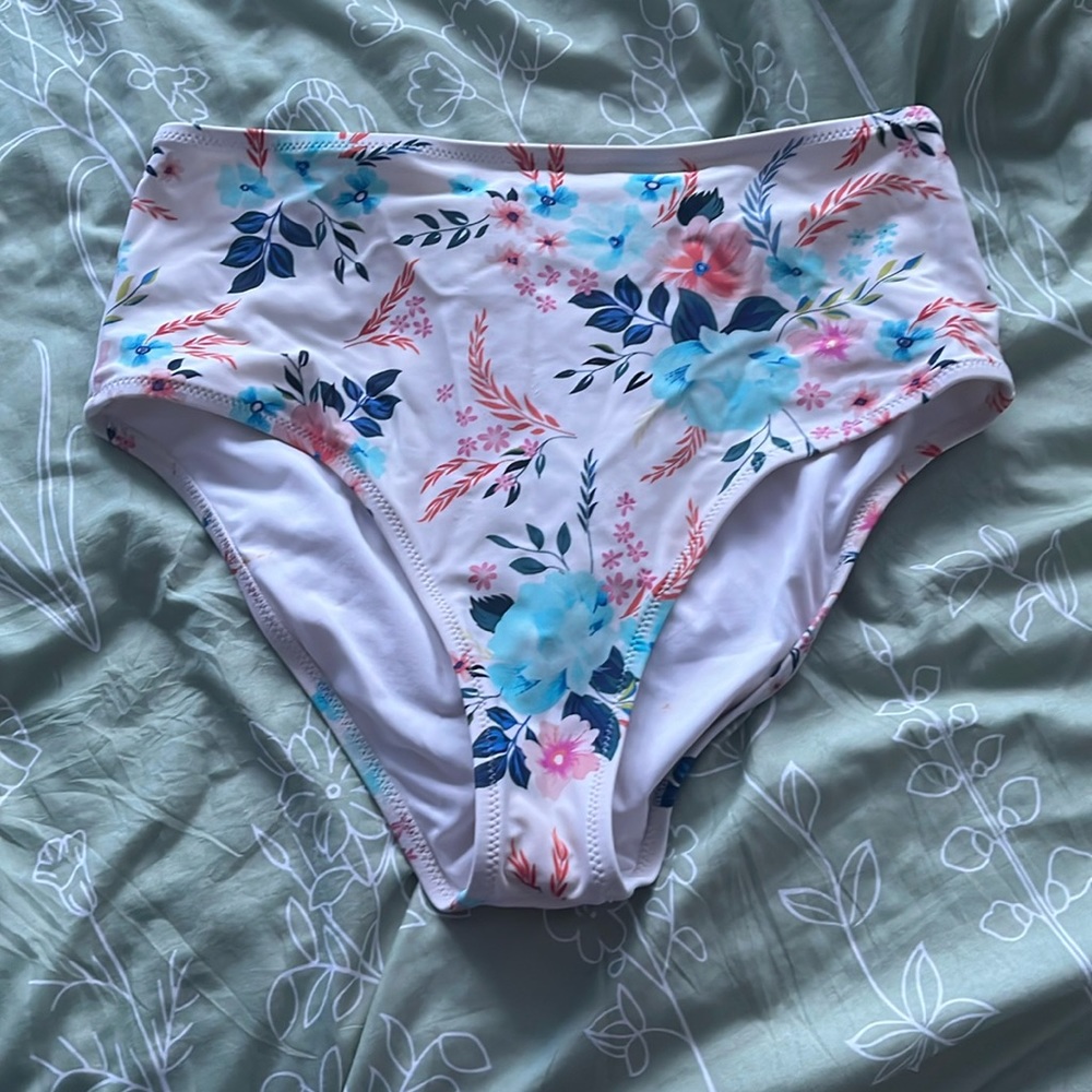 Floral Bikini Bottom